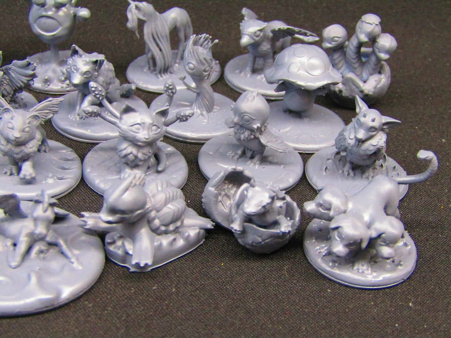 23 Piece Baby Beast Companion Sidekick Familiar Set Mini 3D Printed Model