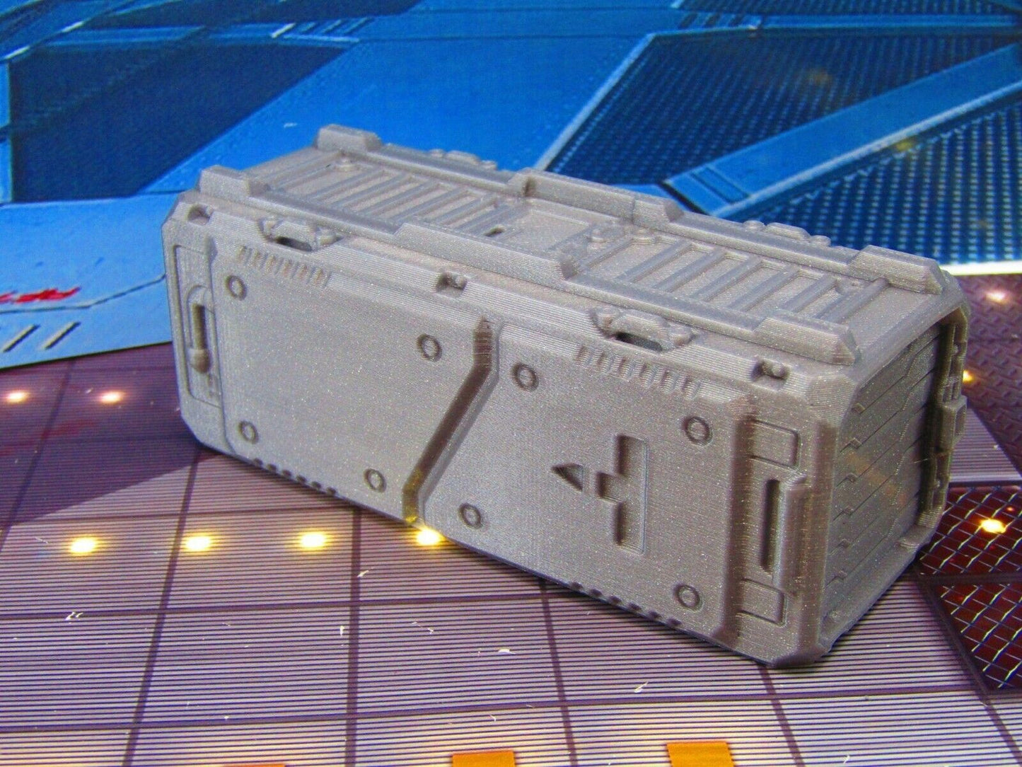 Shipping Container Dock Cargo Scenery Scatter Terrain 3D Printed Model 28/32mm