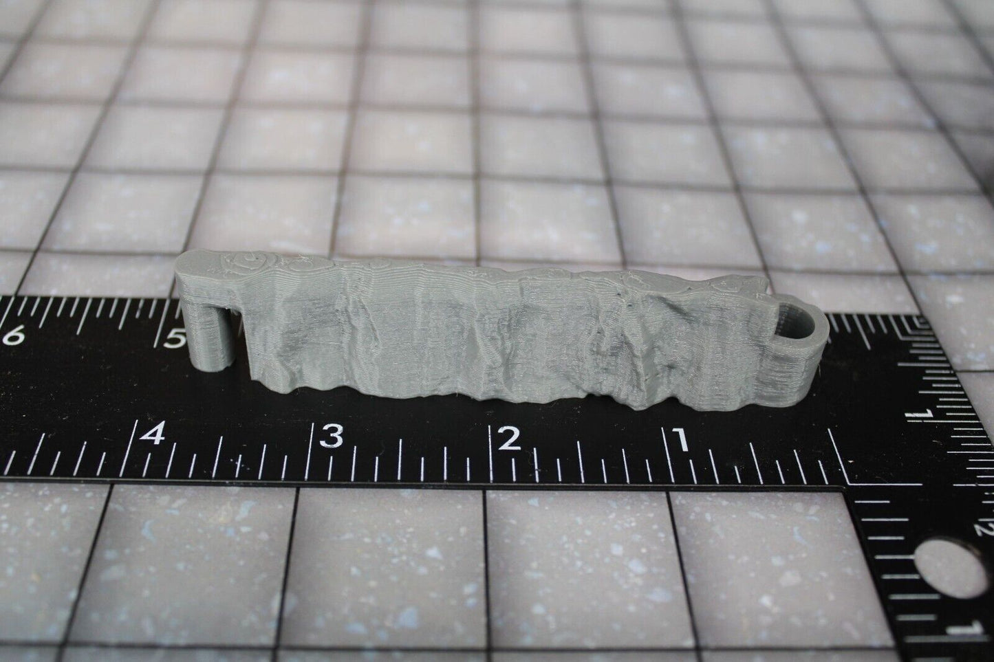 8pc DungeonSticks Dry Cavern Straight Walls Map Building Tile Set Scenery D&D