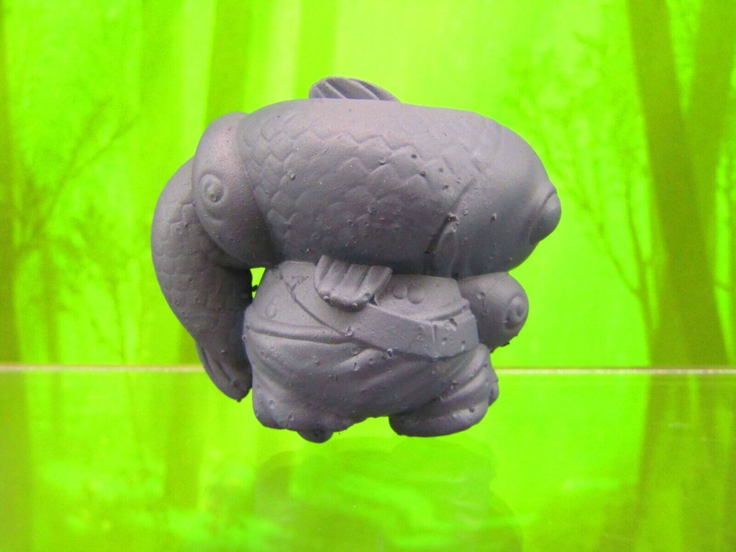 Shroomie Fisherman Mushroom Man Mini Miniatures 3D Printed Model 28/32mm Scale