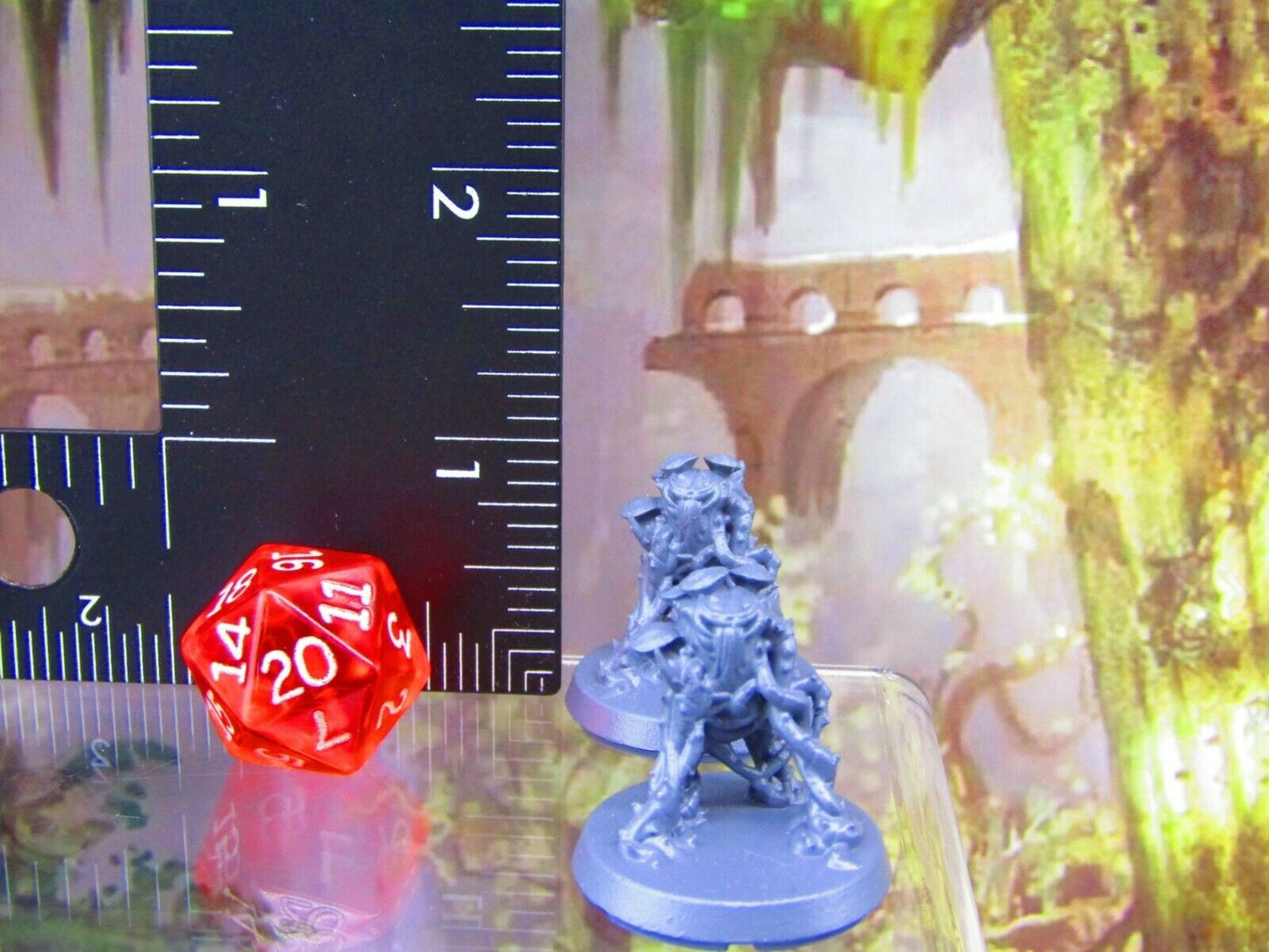 Vine Blight Sporeling Pair Mini Miniatures 3D Printed Resin Model Figure 28/32mm