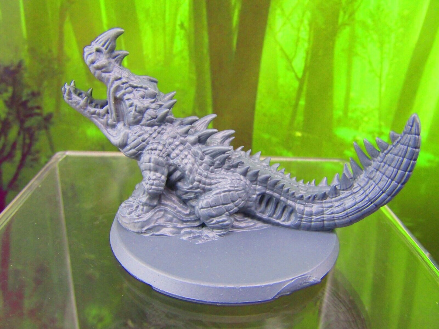 Undead Zombie Crocodile Mini Miniatures 3D Printed Resin Model Figure 28/32mm