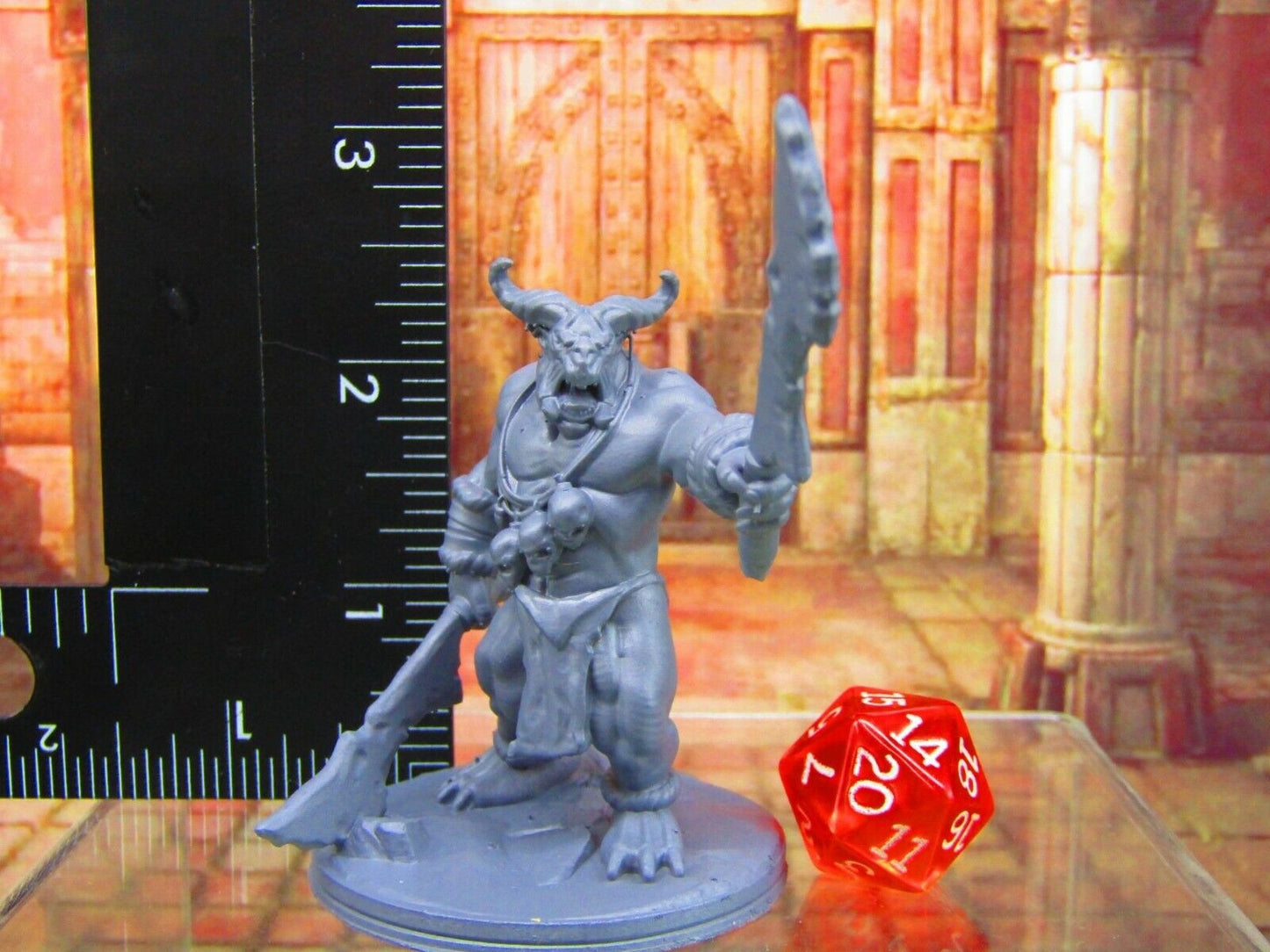 Orc Demon Hybrid Mini Miniature Figure 3D Printed Model 28/32mm Scale RPG