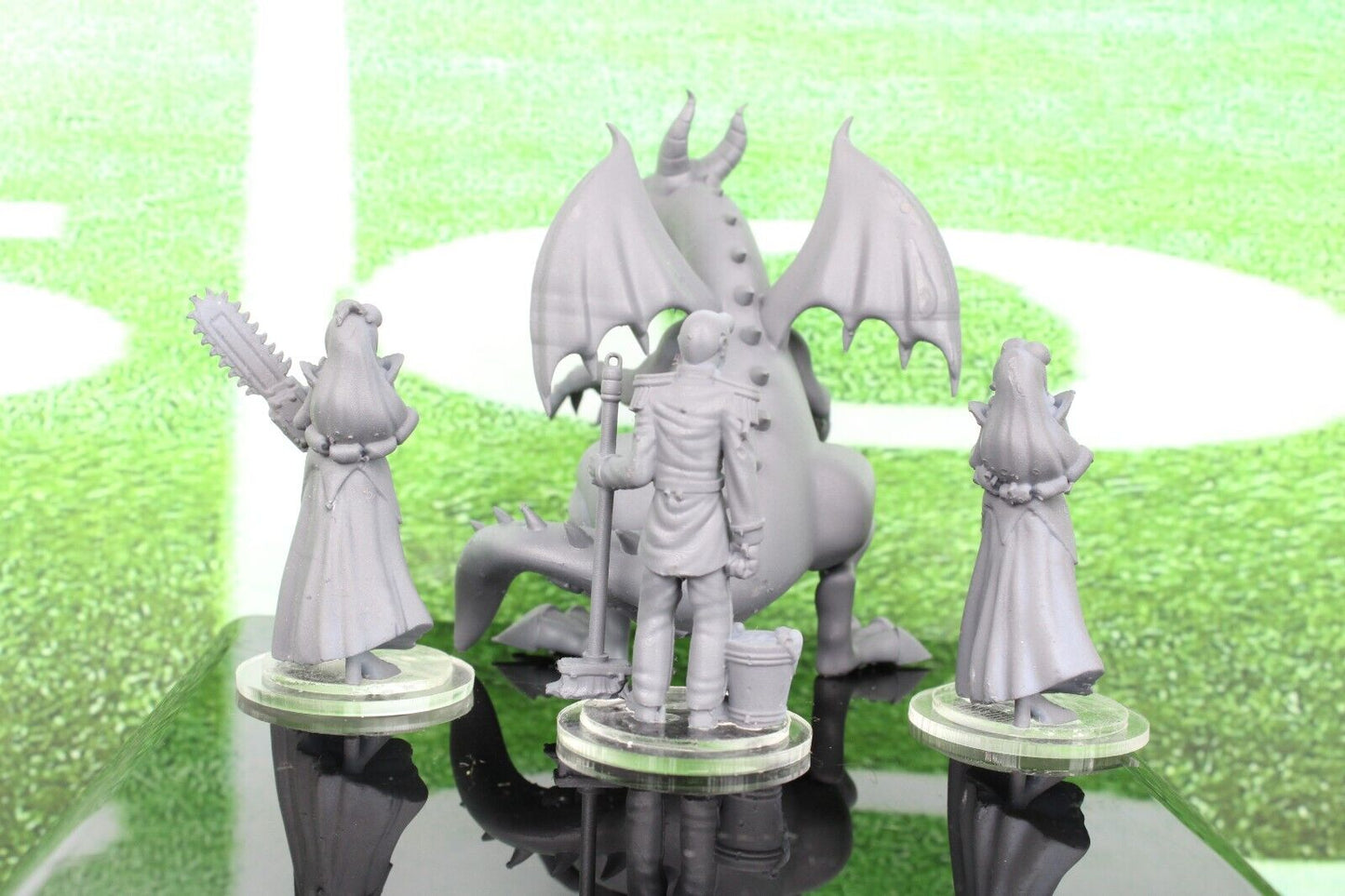 4pc Sleeping Beauty Set Mini Miniature Player Blood Fantasy Football Bowl BB