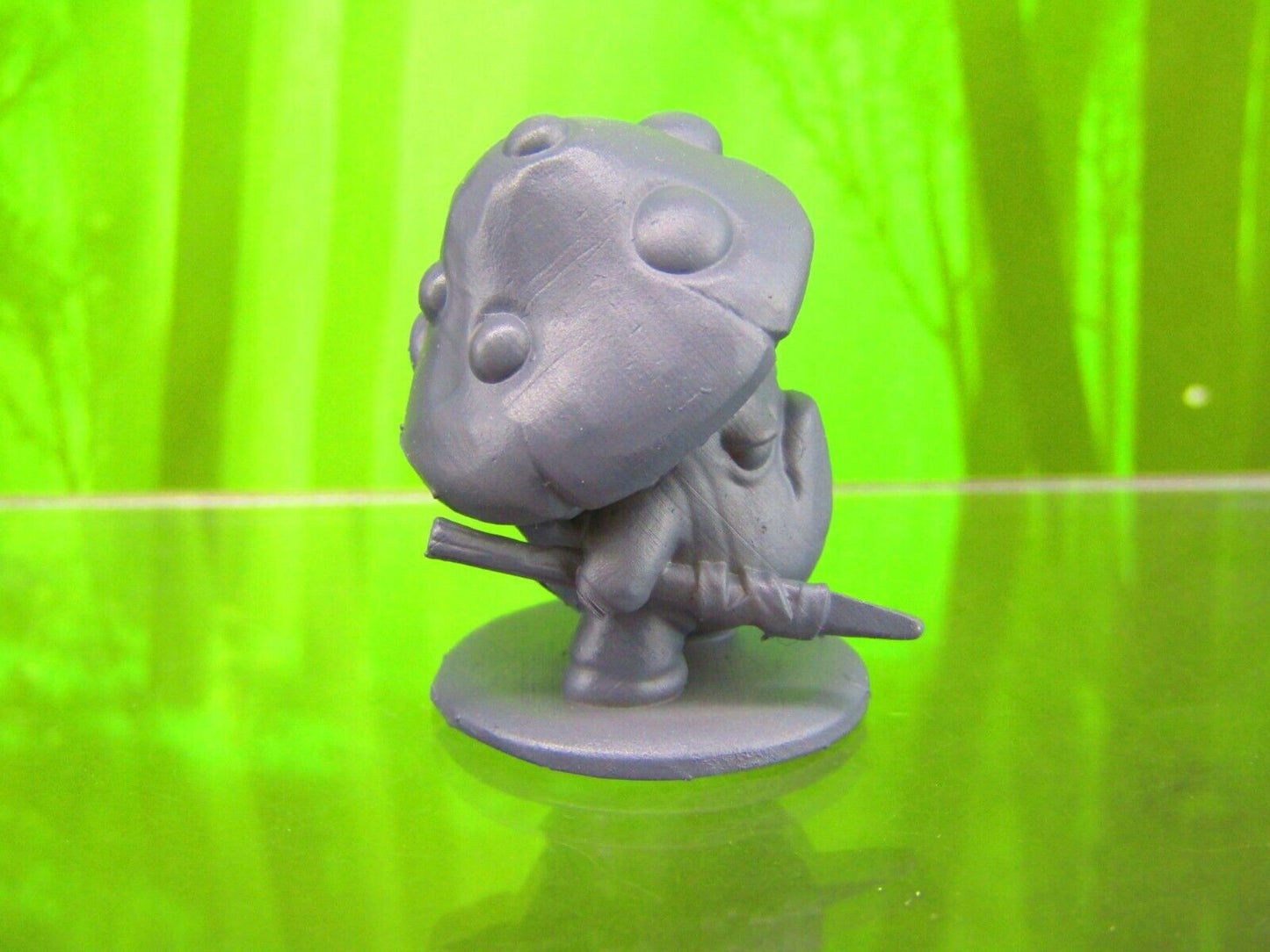 Shroomie Spearman Mushroom Men Myconid Fungus Folk Mini Figures 3D Printed Model