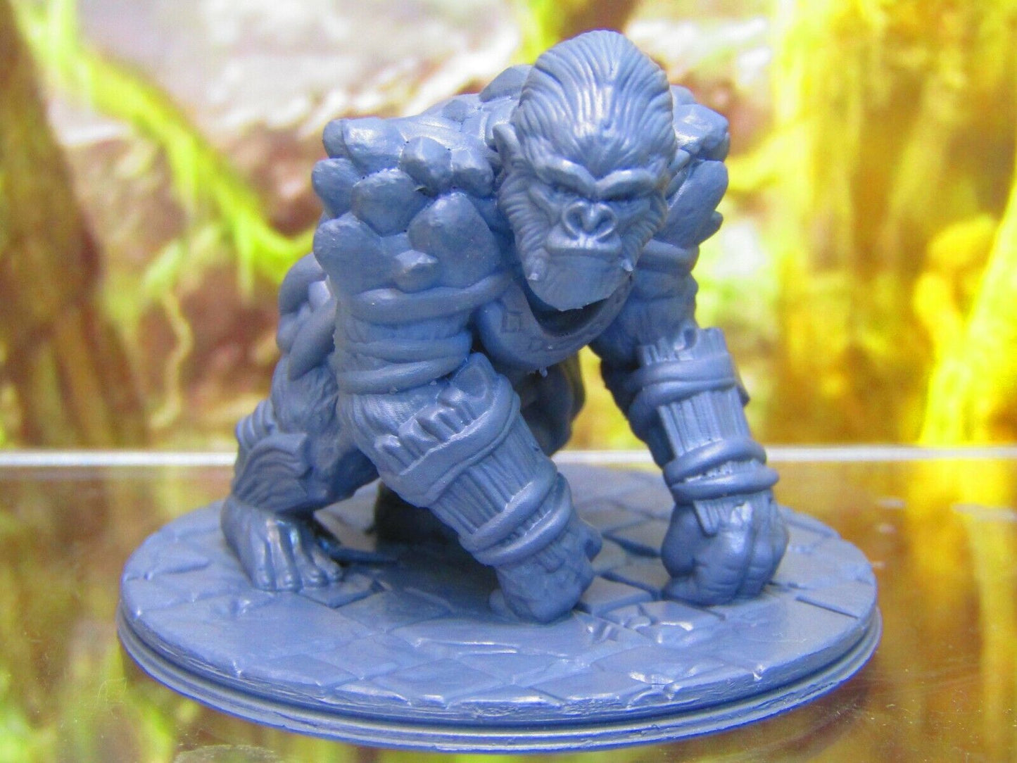 Gorilla Fighter Warrior Soldier Mini Miniature Figure 3D Printed Model 28/32mm