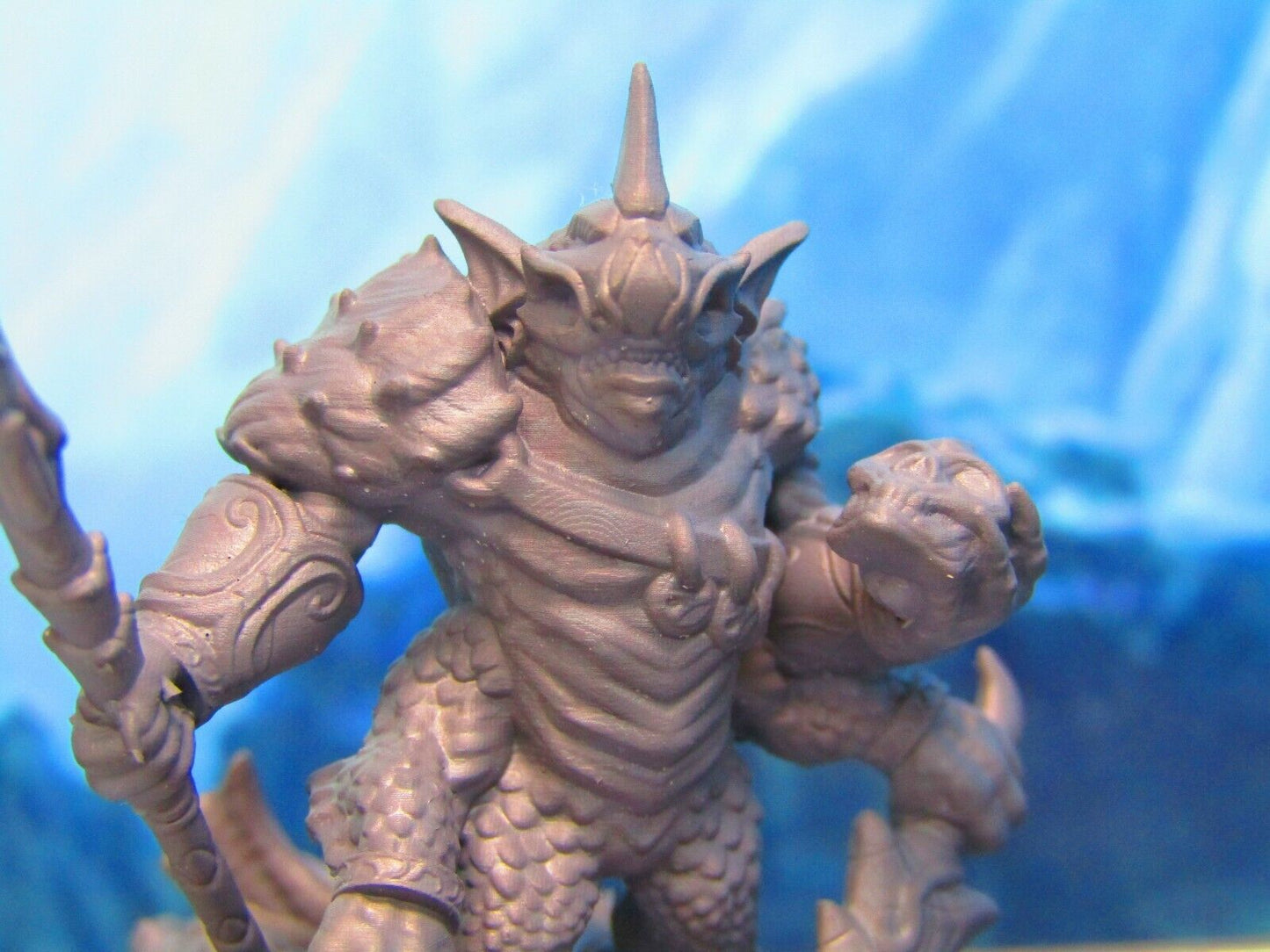Sea Devil Warrior Fighter Soldier Leader Mini Miniature Figure 3D Printed Model