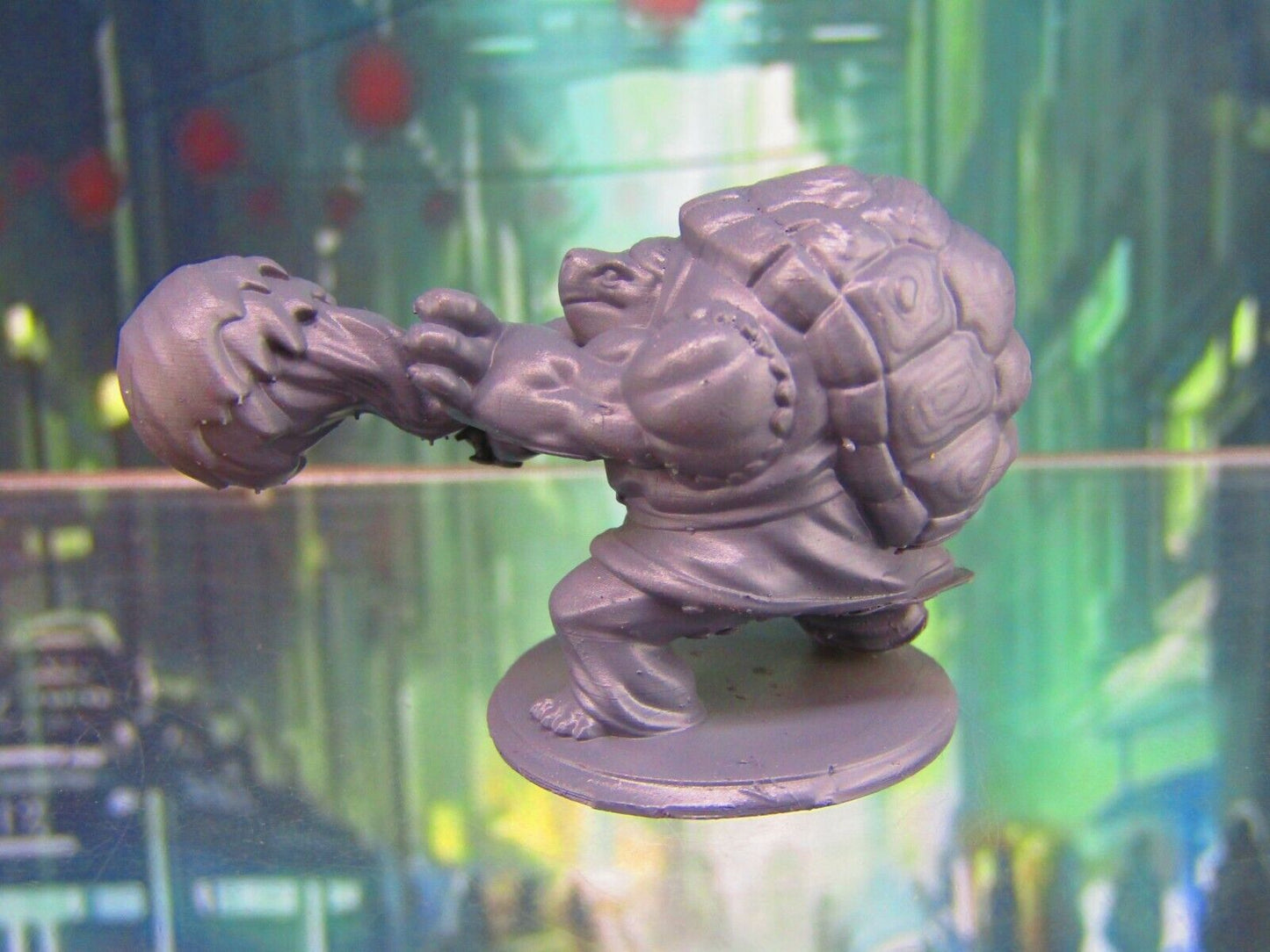 Street Fighting Tortle Monk Turtle Man Race Mini Miniature Figure 3D Printed