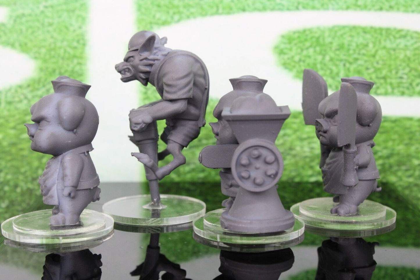 3 Little Pigs Big Bad Wolf Mini Miniature Tabletop Blood Fantasy Football Bowl