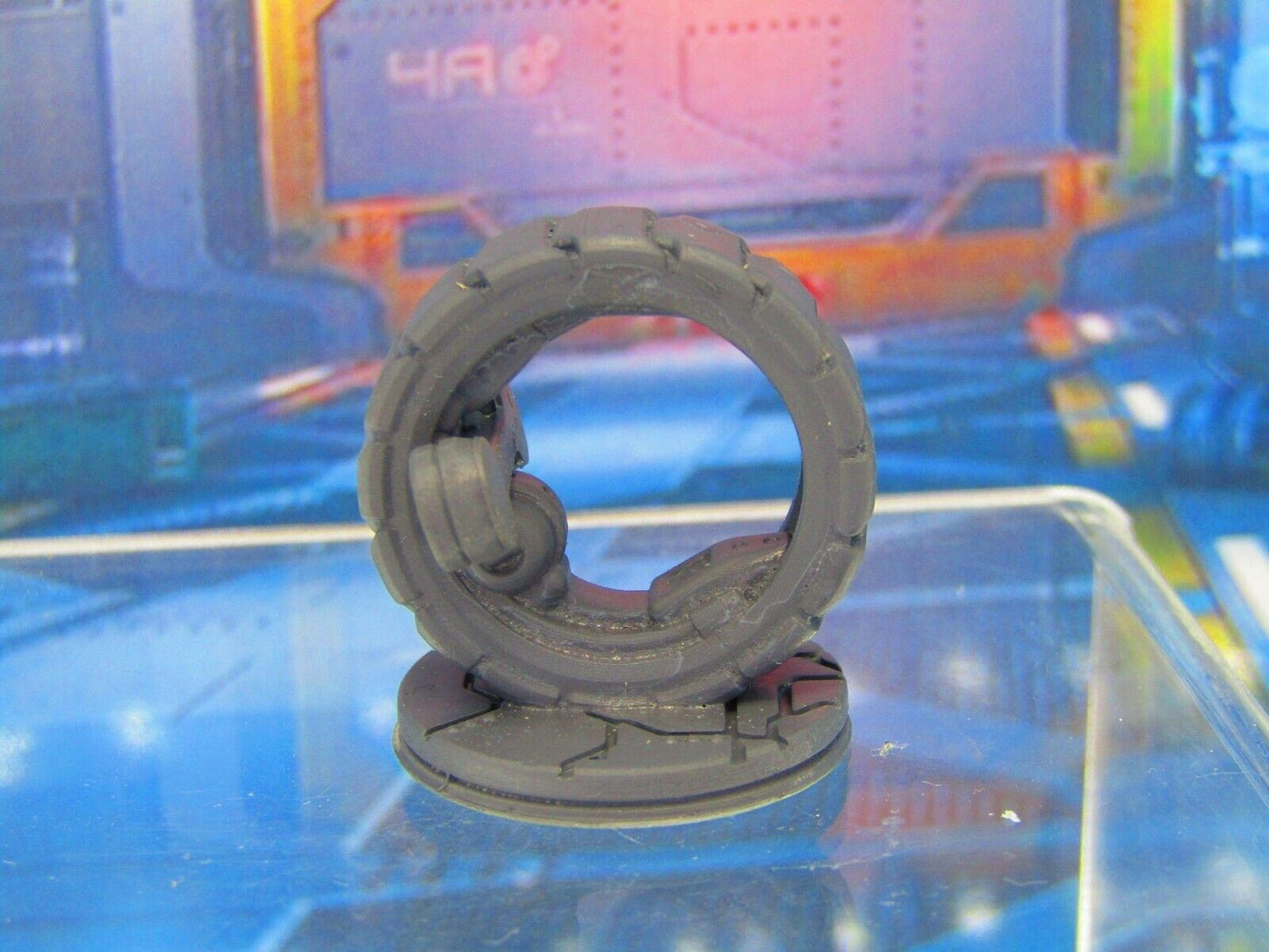 Uni Wheel Scout Drone Robot Robo Mini Miniature Figure 3D Printed Model 28/32mm