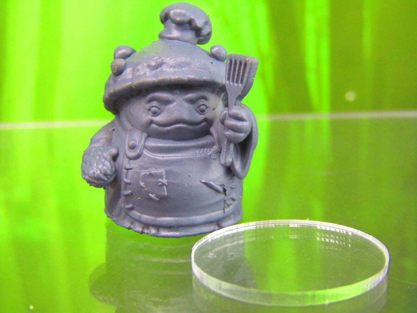 Shroomie Chef Mushroom Men Myconid Fungus Folk Mini Figures 3D Printed Model
