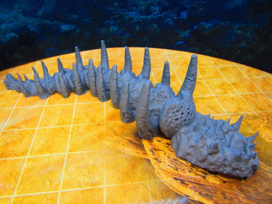 Sea Monster / Dragon Spine and Ribcage Bones Scenery Scatter Terrain Props
