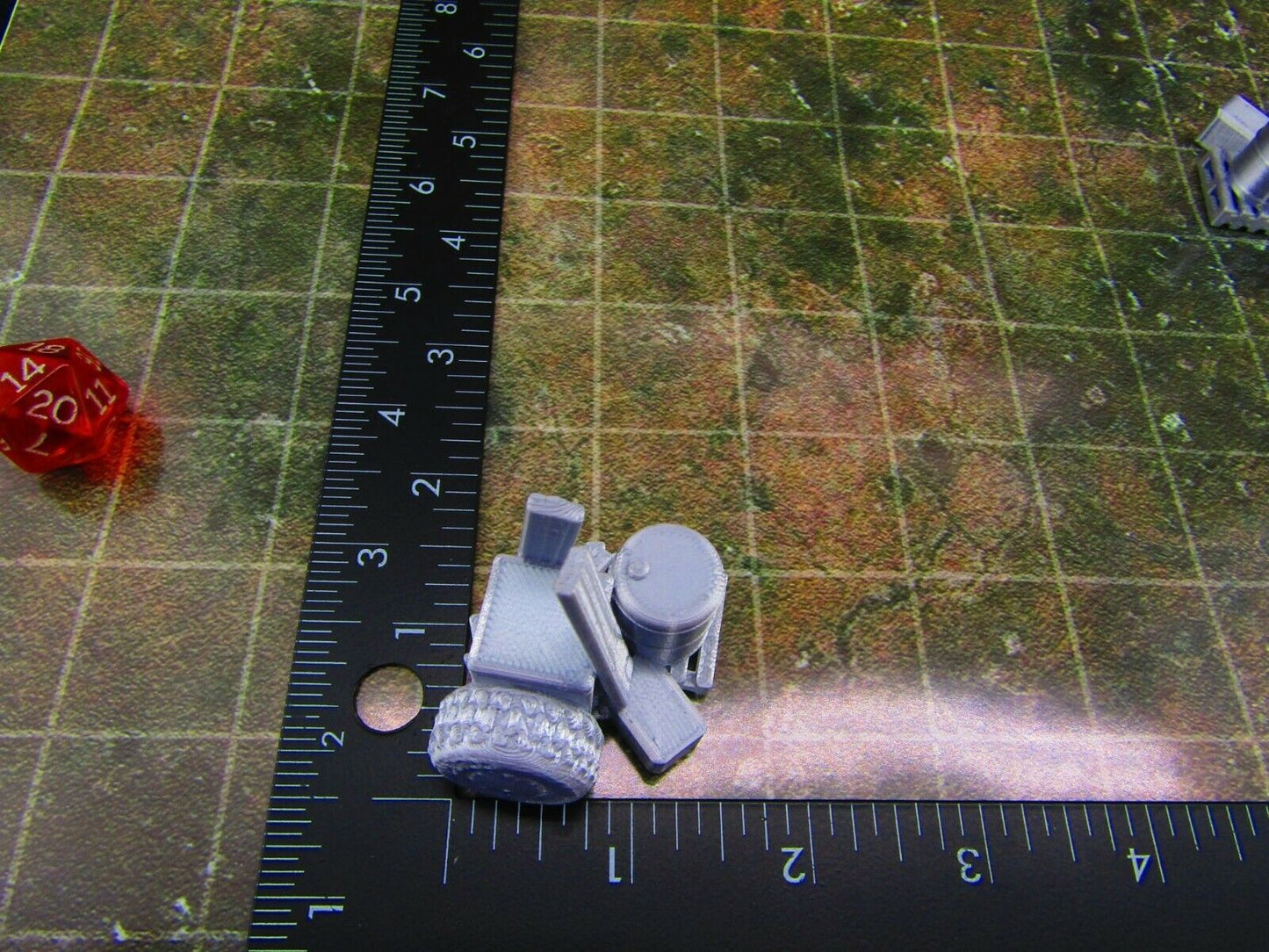 2pc Junk Street Rubble D Scatter Terrain Scenery Wasteland Apocalypse Dystopian
