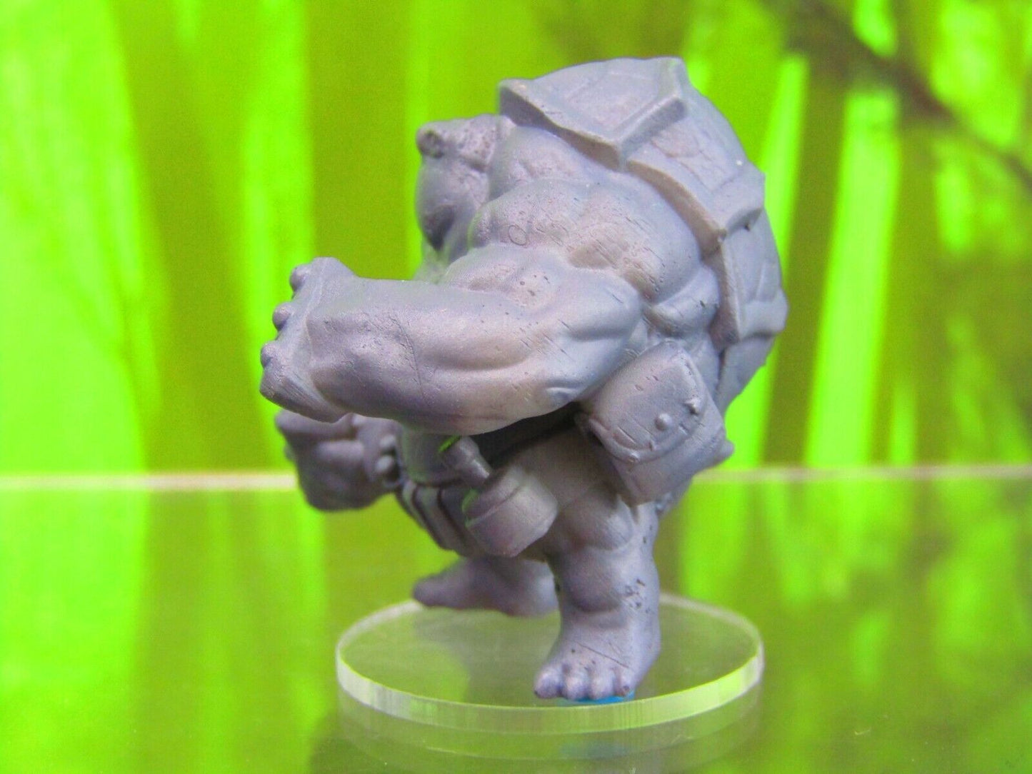 Tortle Brawler Turtle Man Mini Miniature Figure 3D Printed Model 28/32mm Scale