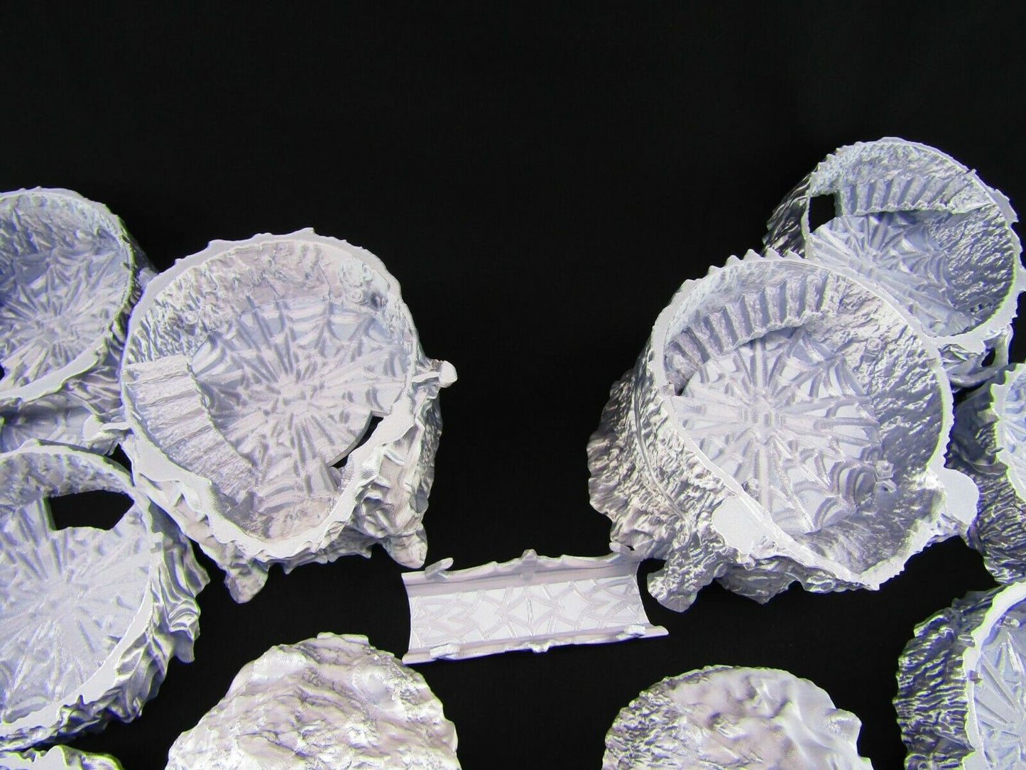 Modular Stackable Stalagmite Towers Pair Scatter Terrain Scenery 3D Printed Mini