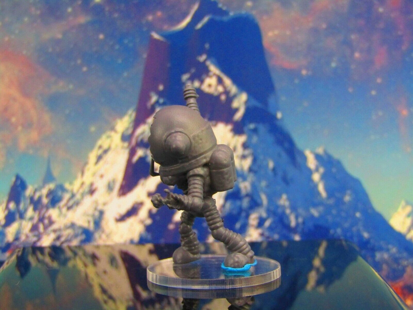 Skeletal Zeta Alien Invader B Mini Miniature Model Character Figure