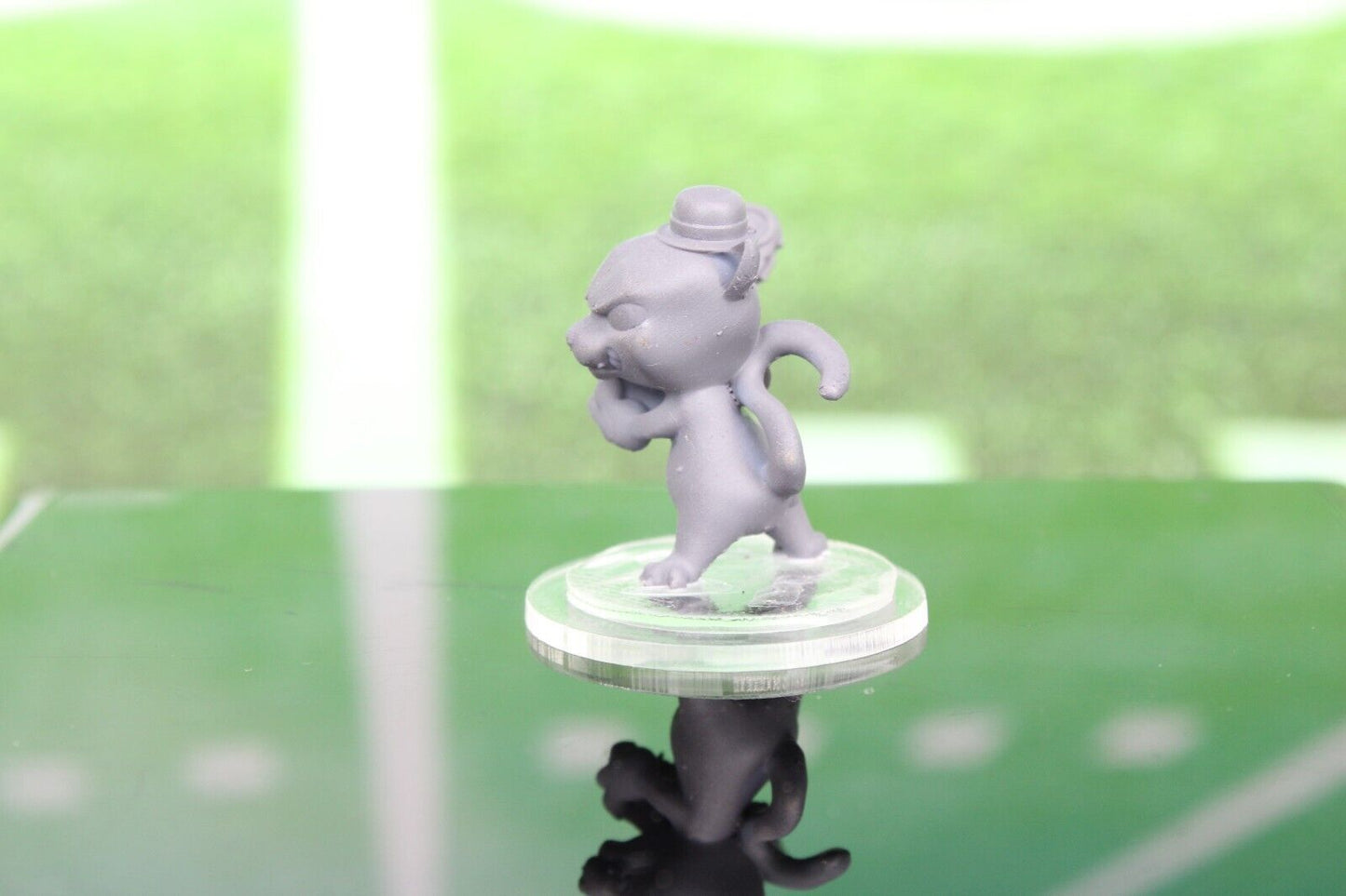 Psycho Cat W Chainsaw Mini Miniature Player Tabletop Blood Fantasy Football Bowl