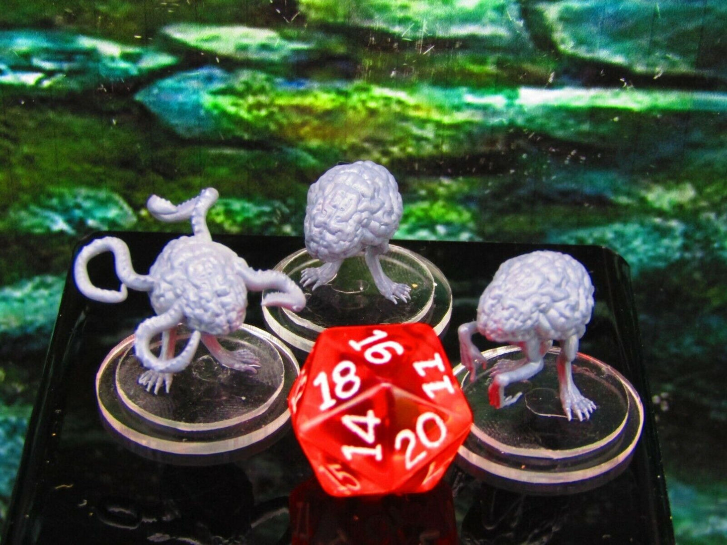 3pc Intellect Devourer Monster Set Mini Miniature Model Character Figure