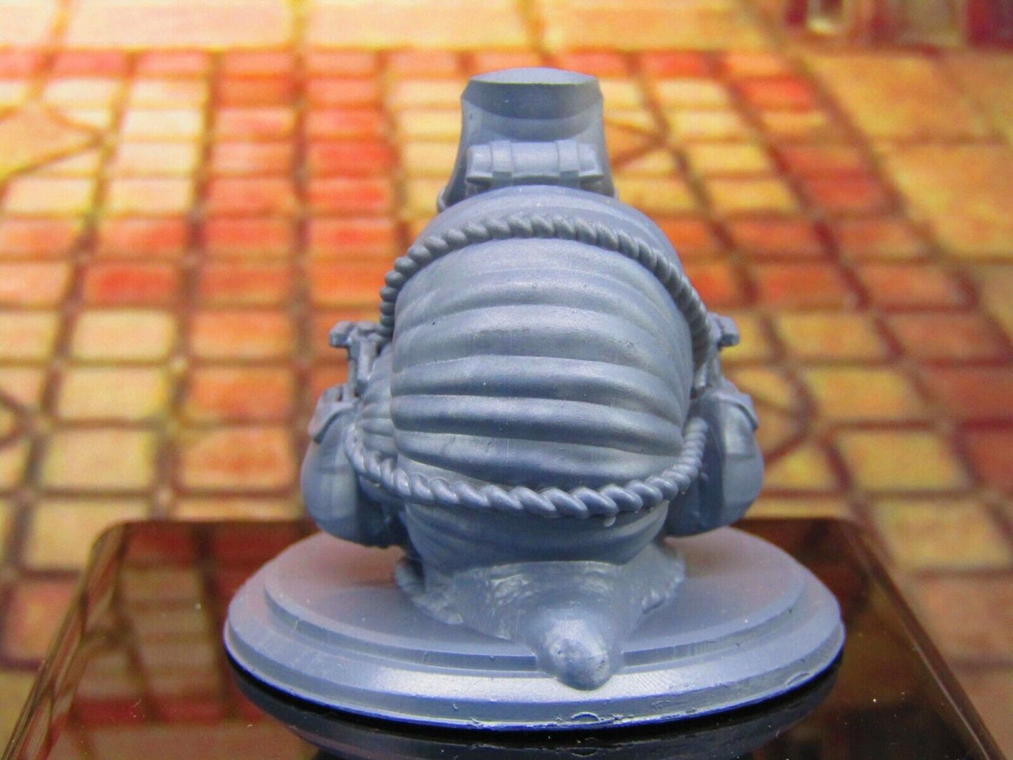 Racing Riding Snail Mount w/ Saddle Mini Miniature Model Character Figure