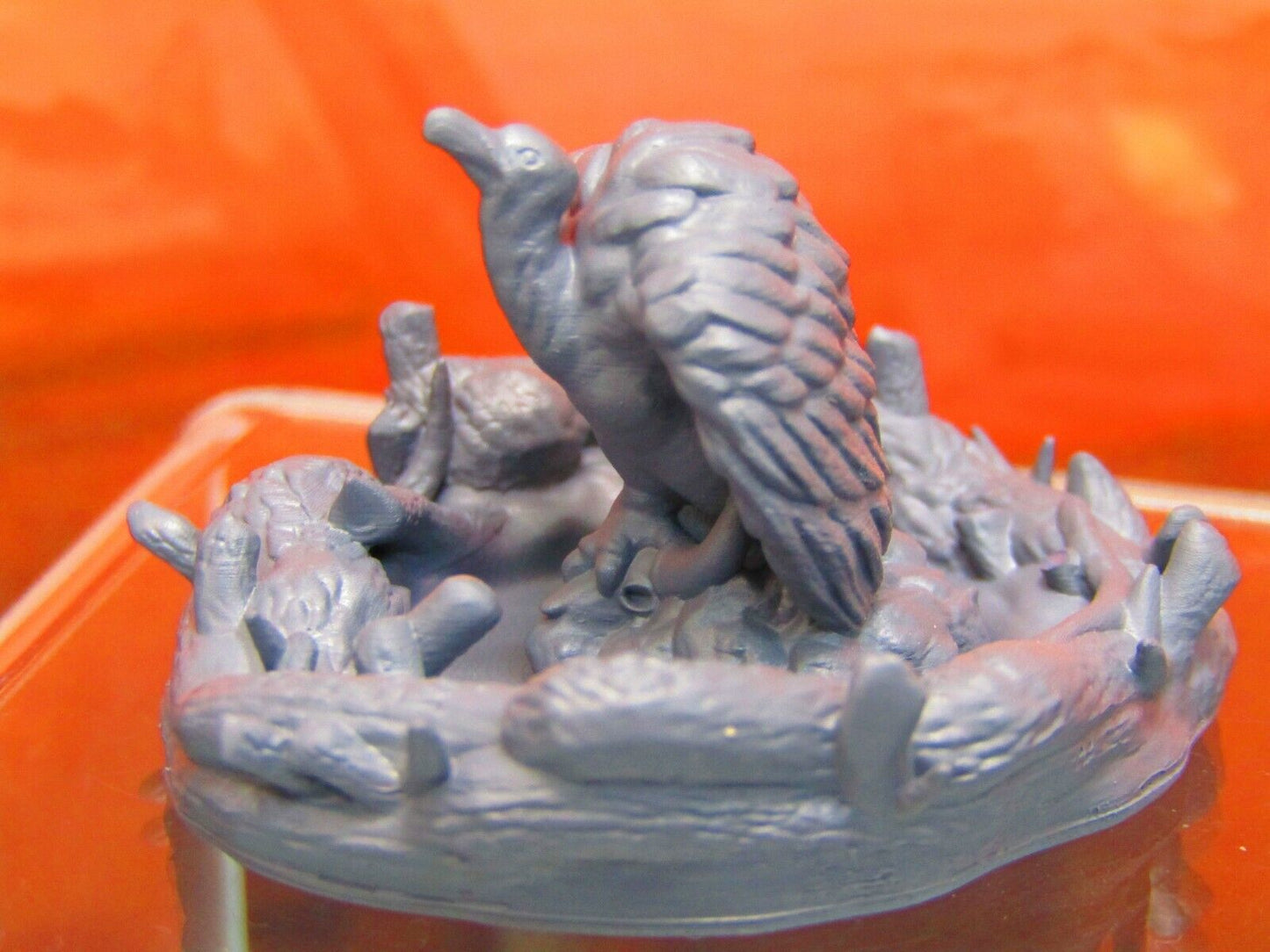 Buzzard Bird of Prey and Nest Mini Miniature Scatter Terrain Scenery 3D Printed
