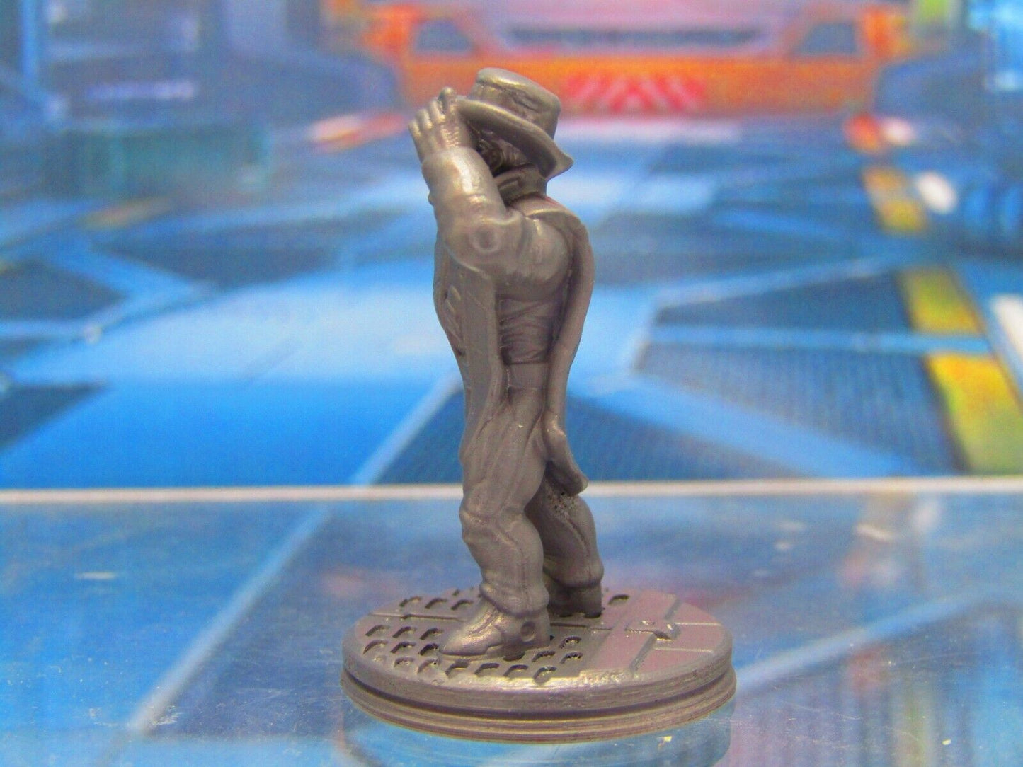 Human Space Cowboy Sheriff Deputy "Montana" Mini Miniature 3D Printed Model