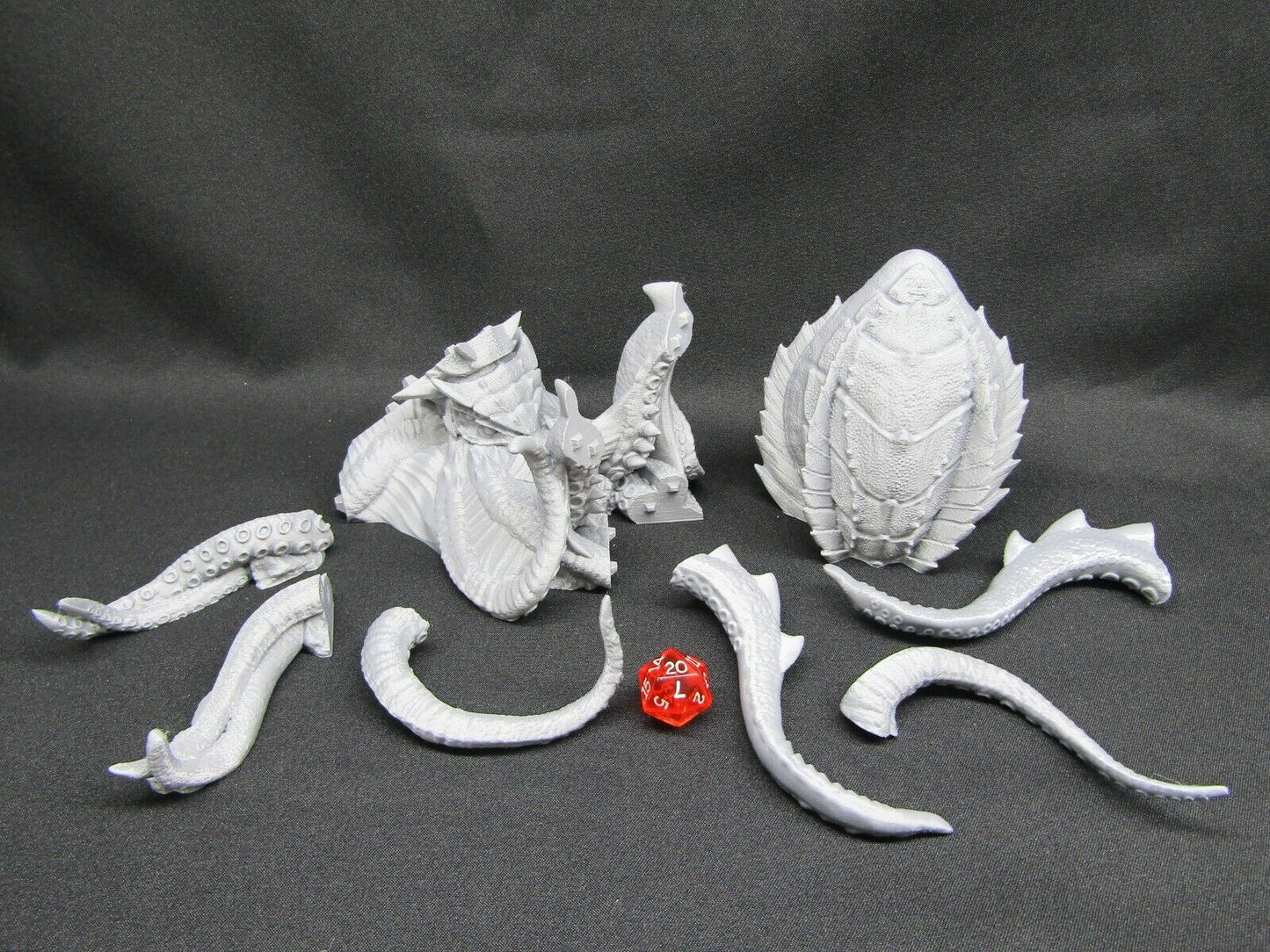 Kraken Sea Monster Mini Miniature Figure Scenery Terrain 3D Printed Model