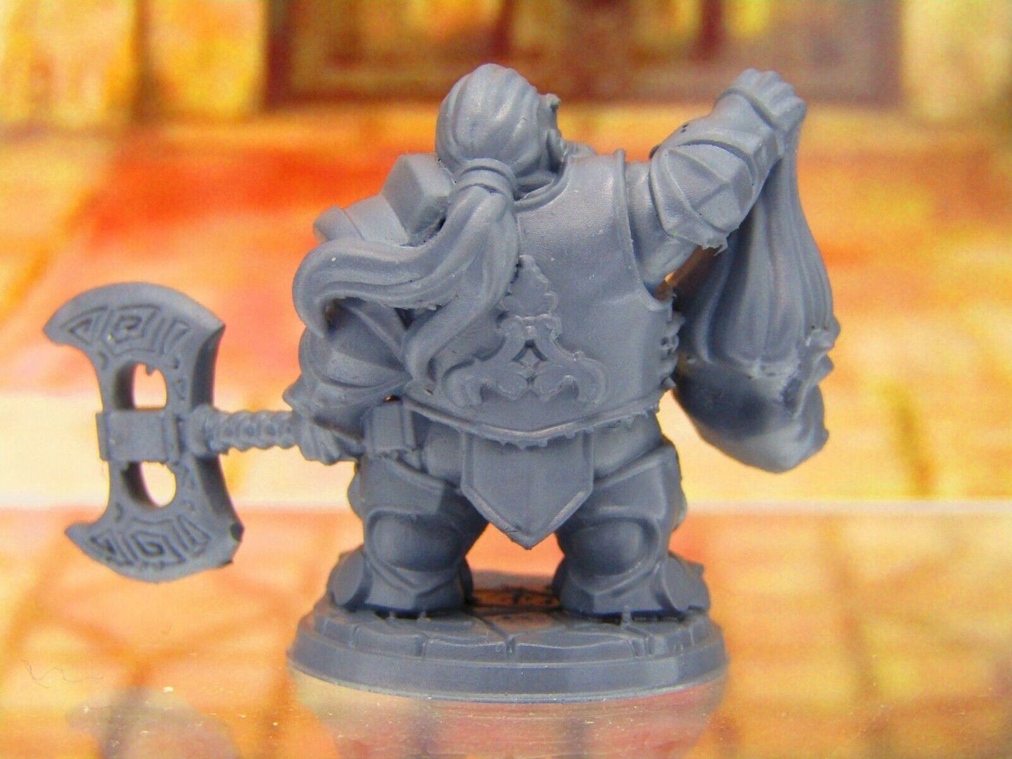 Vognar Cuthroats Headhunter Dwarf Mini Miniature 3D Printed Model 28/32mm Scale