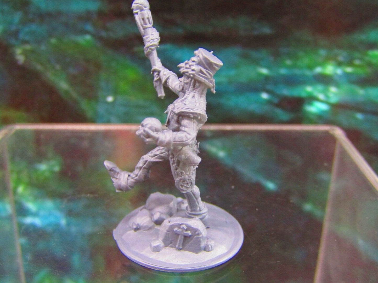 Voodoo Priest Witch Doctor Pose A Mini Miniature Figure 3D Printed Model