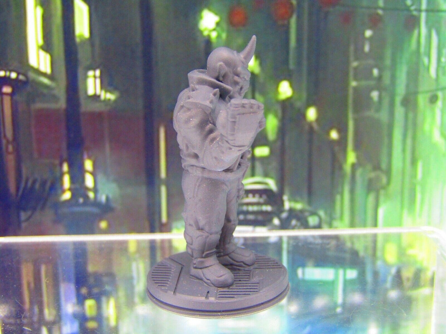 Alien Space Gang Bully Street Thug Mini Miniature Figure 3D Printed Model Sci Fi