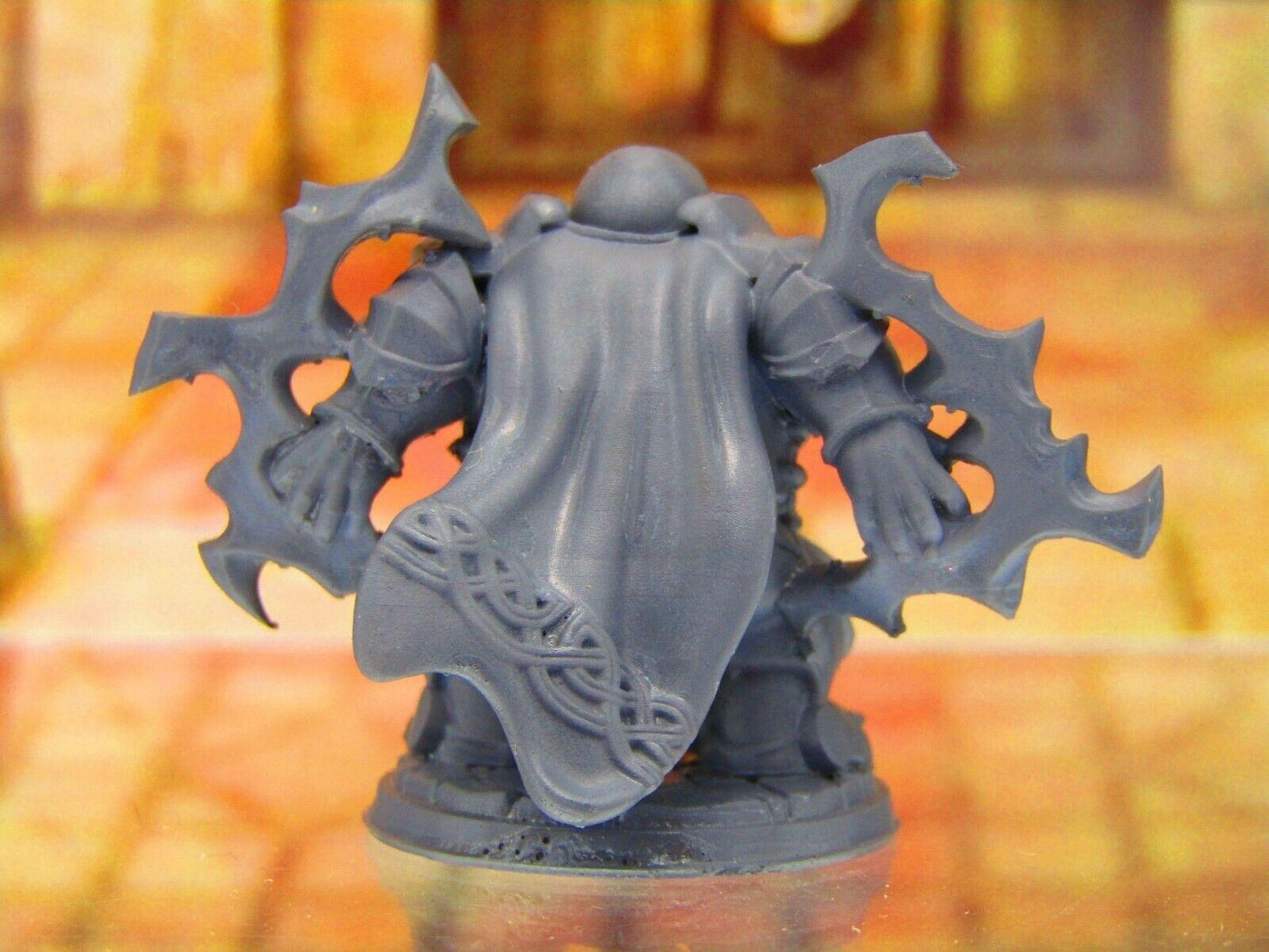 Ragtad the Electrocutioner Lightningmancer Wizard Dwarf Mini Miniature 3D Print