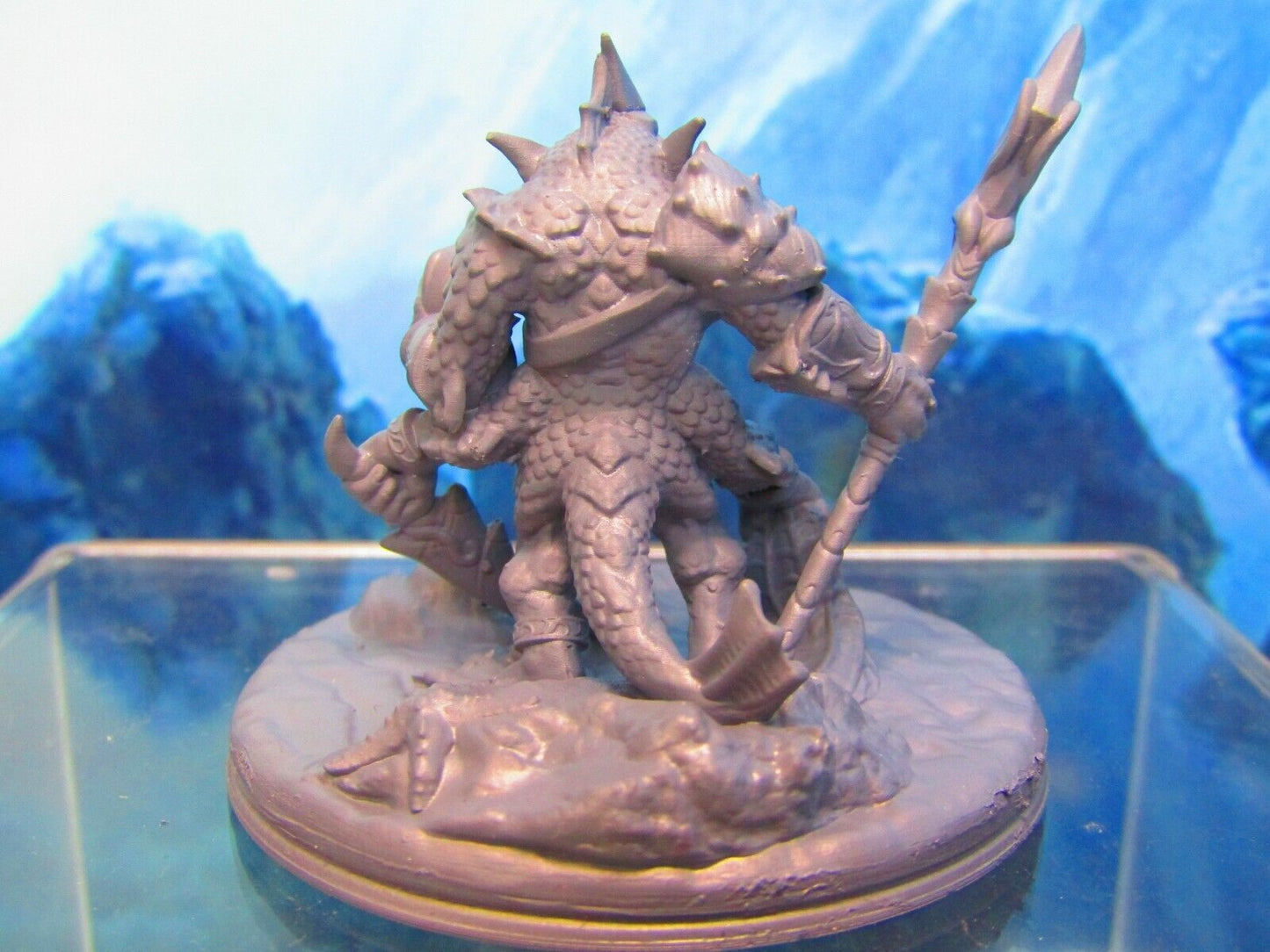 Sea Devil Warrior Fighter Soldier Leader Mini Miniature Figure 3D Printed Model