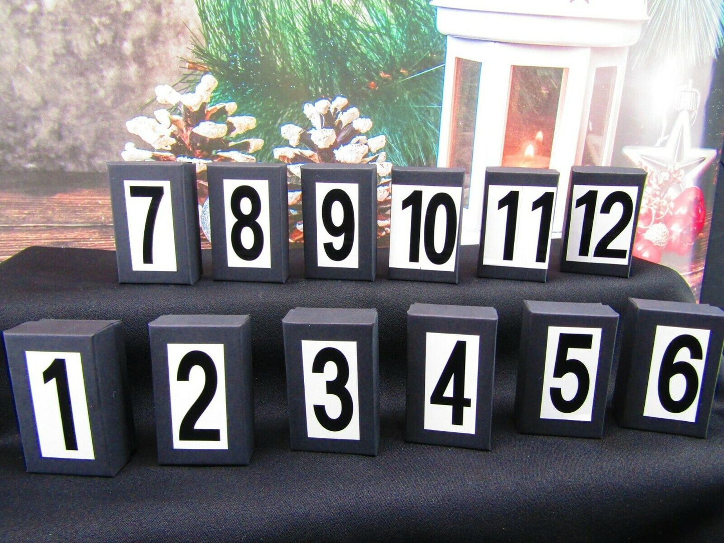 12 Days of Christmas Advent Calendar Sci Fi Minis Miniature Figures Set Model