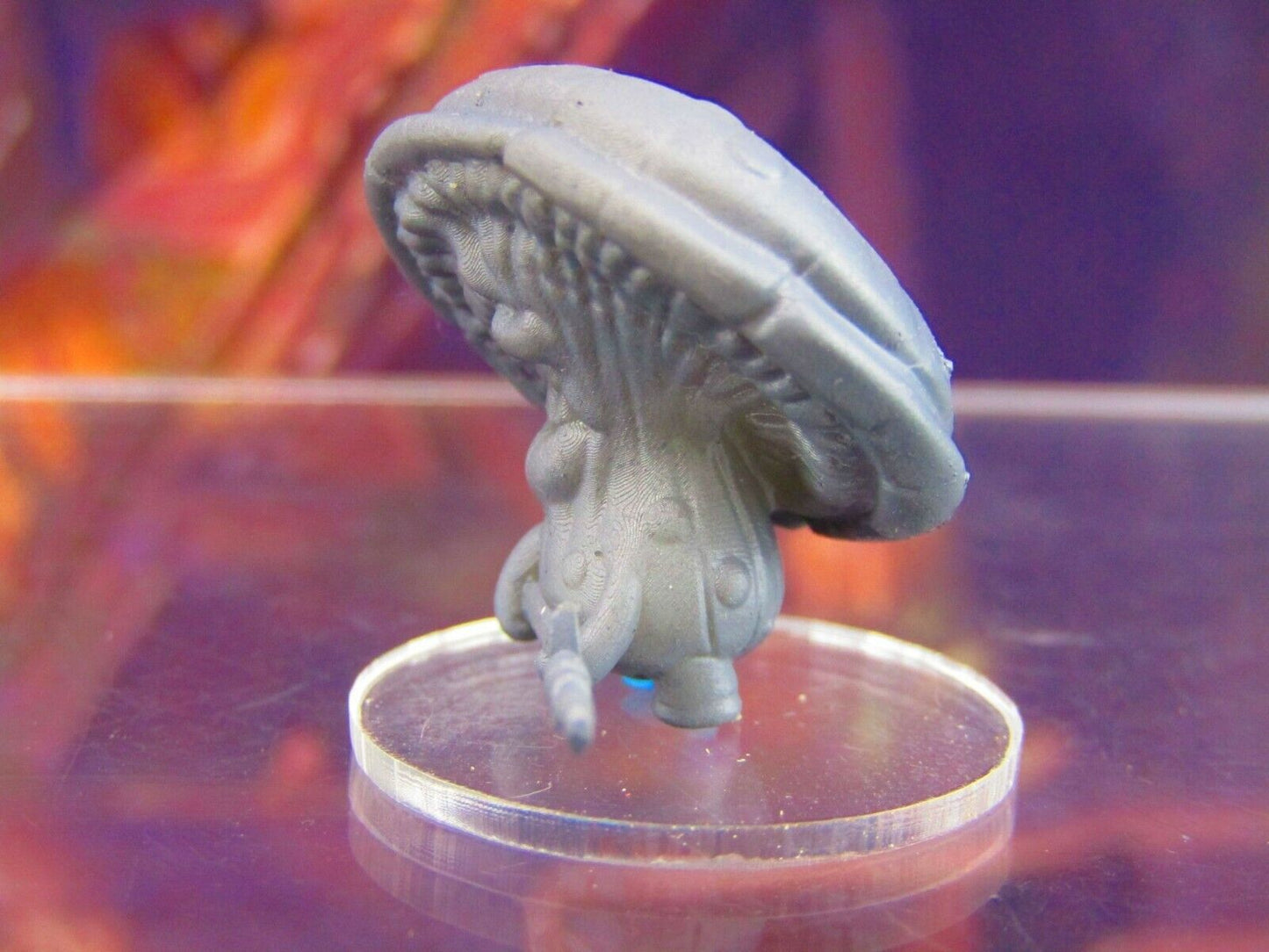 Shroomie Swordsman Mushroom Men Myconid Fungus Folk Mini Figures 3D Printed