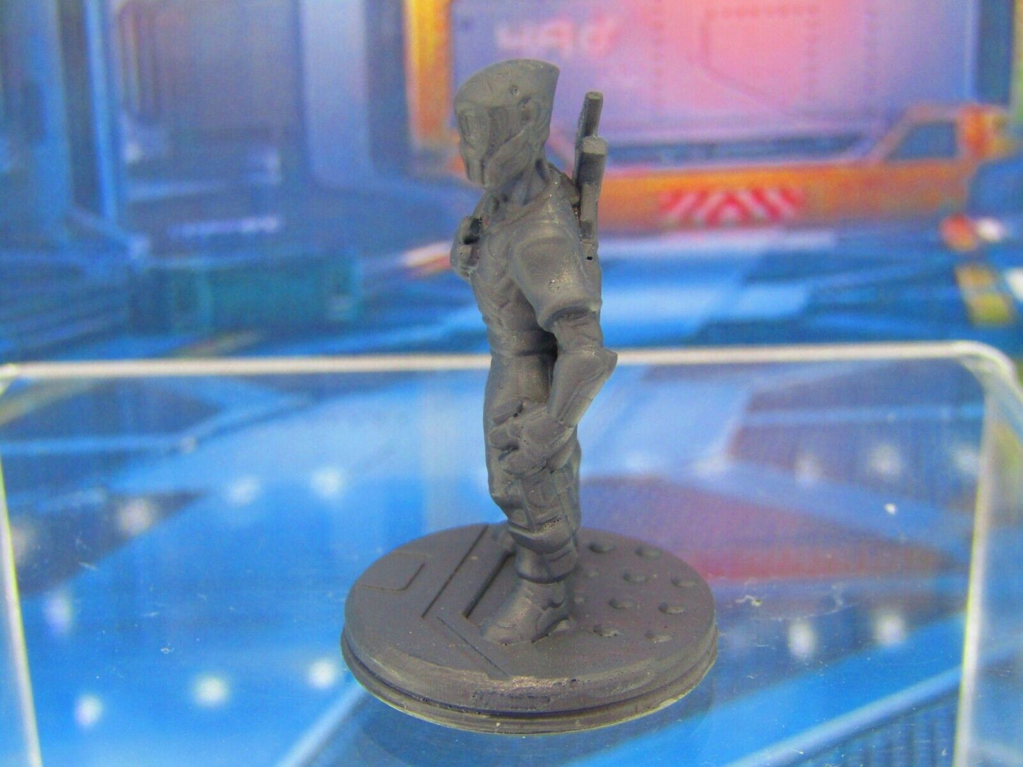 Sniper Bounty Hunter Assassin Robot Mini Miniature Figure 3D Printed Model 28/32