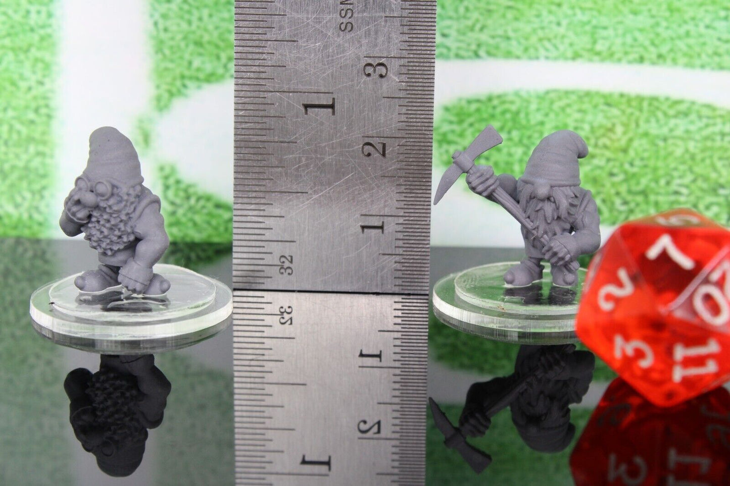 6pc Linemen Dwarves Mini Miniature Player Tabletop Blood Fantasy Football Bowl