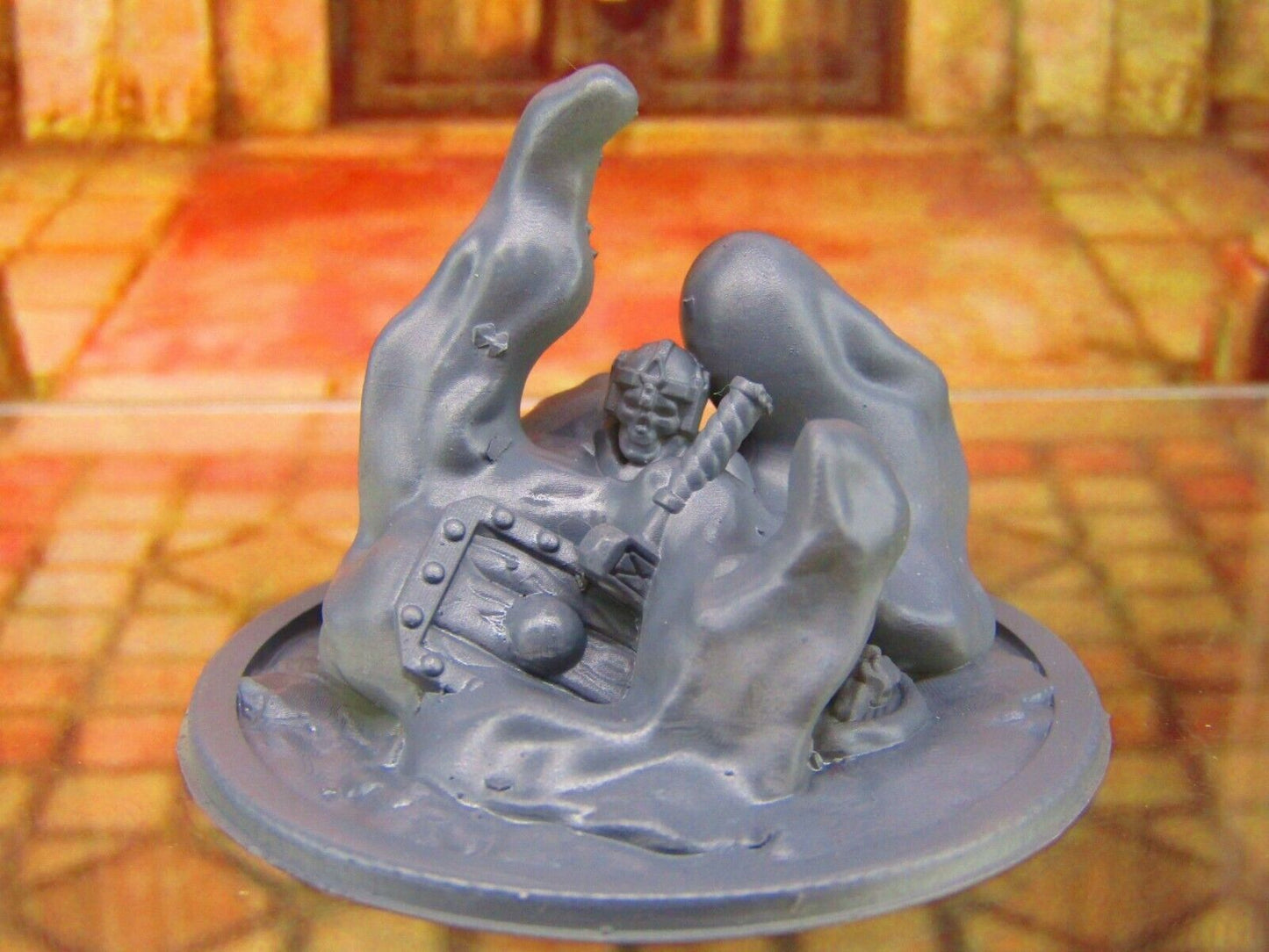 Slime Ooze Monster Mini Miniature Figure 3D Printed Model 28/32mm Scale RPG
