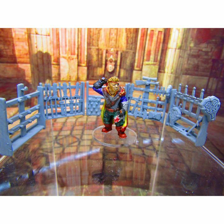 Set of 5 Weapon Racks Scatter Terrain Scenery Props Miniatures