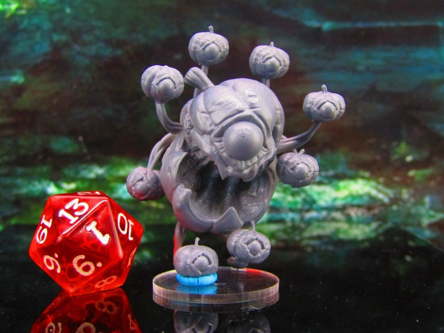 Pumpkin Jack o Lantern Eye Monster Halloween Mini Miniature Model Character