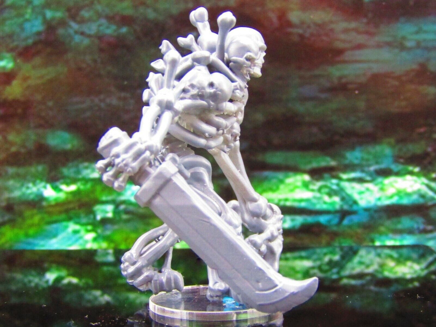 3 Headed Bone Golem Monster Mini Miniature Model Character Figure