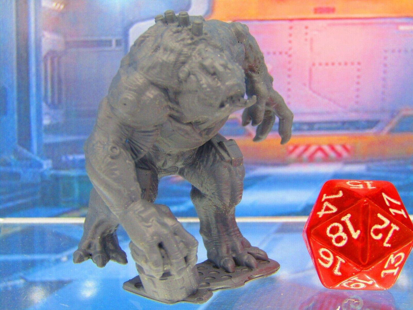 Space Behemoth Spaceship Monster Mini Miniature Figure 3D Printed Model 28/32mm