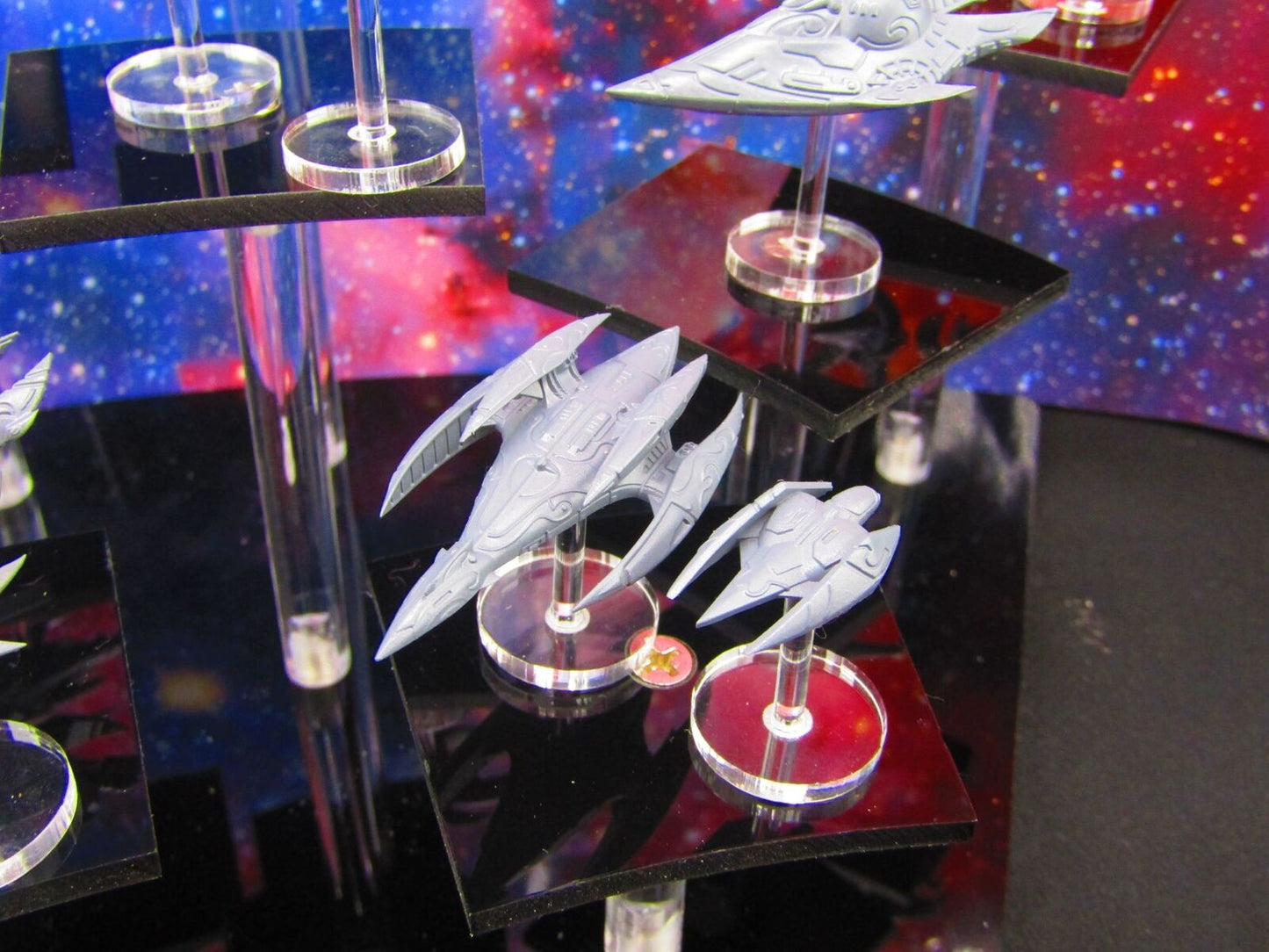 13pc Kshellik Full Set W/ Flight Stands & Rods Astra Nebula Billion Suns