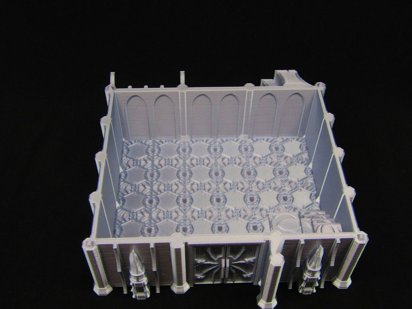 Dark Elf Nobles House Mansion Scatter Terrain Scenery 3D Printed Mini Miniature