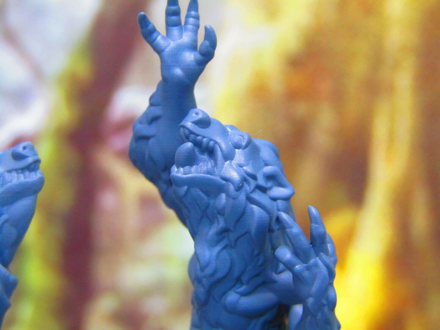 Wolfman Werewolf Pair Mini Miniature Figure 3D Printed Model 28/32mm Scale