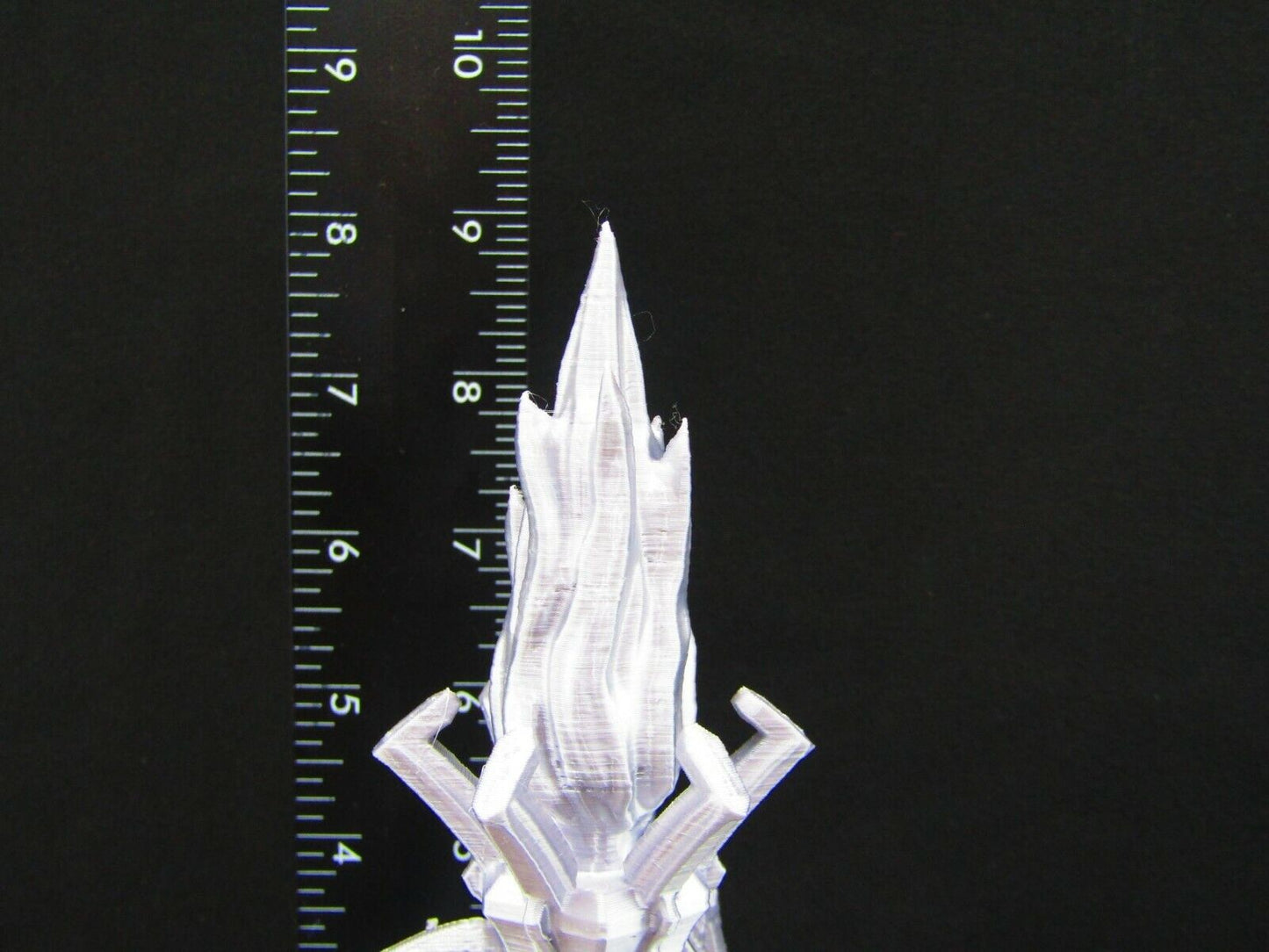 Summoning Circle Magic Tower w/ Flame Mini Miniature Figure 3D Printed Model