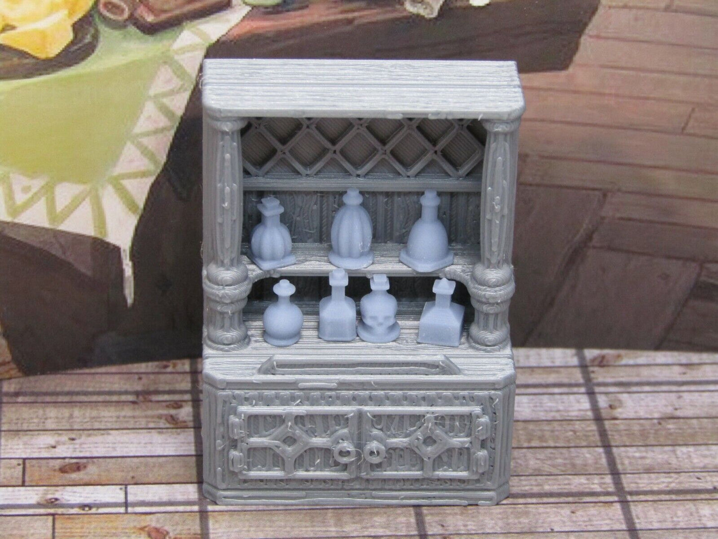 26 Piece OpenLock Modular Tavern Bar Set Dungeons & Dragons 28mm Scatter Terrain