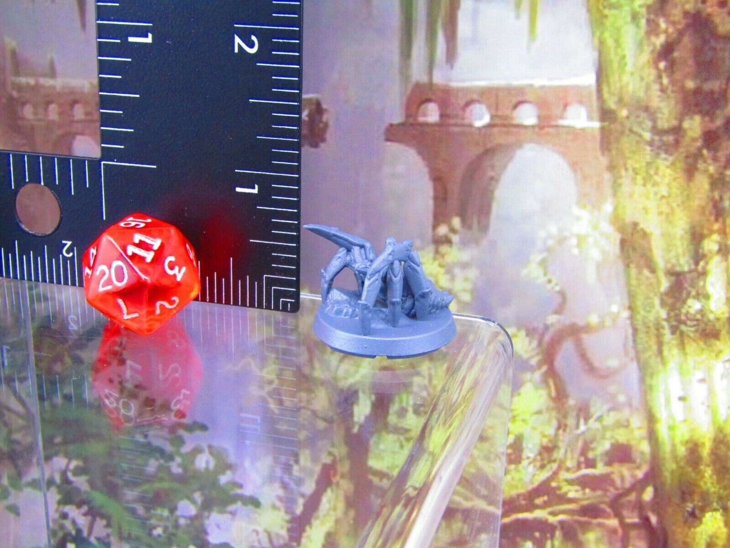3pc Giant Spiders Set Mini Miniatures 3D Printed Resin Model Figure 28/32mm