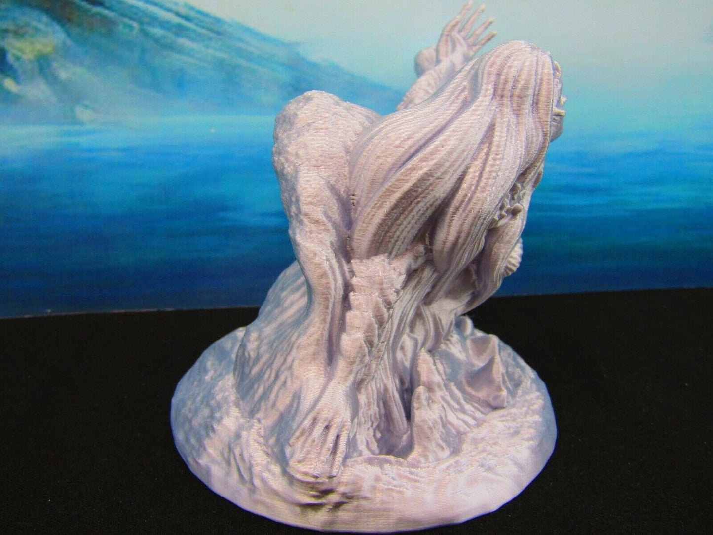 Sea Goddess of the Waters Scatter Terrain Scenery 3D Printed Mini Miniature