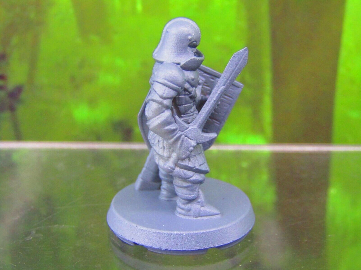 Town Guard Infantry Fighter Mini Miniatures 3D Printed Resin Model Figure