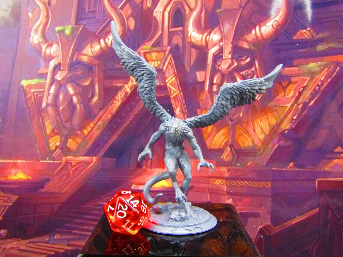 Vrock Bird Roc Monster Mini Miniature Model Character Figure 28mm/32mm Scale