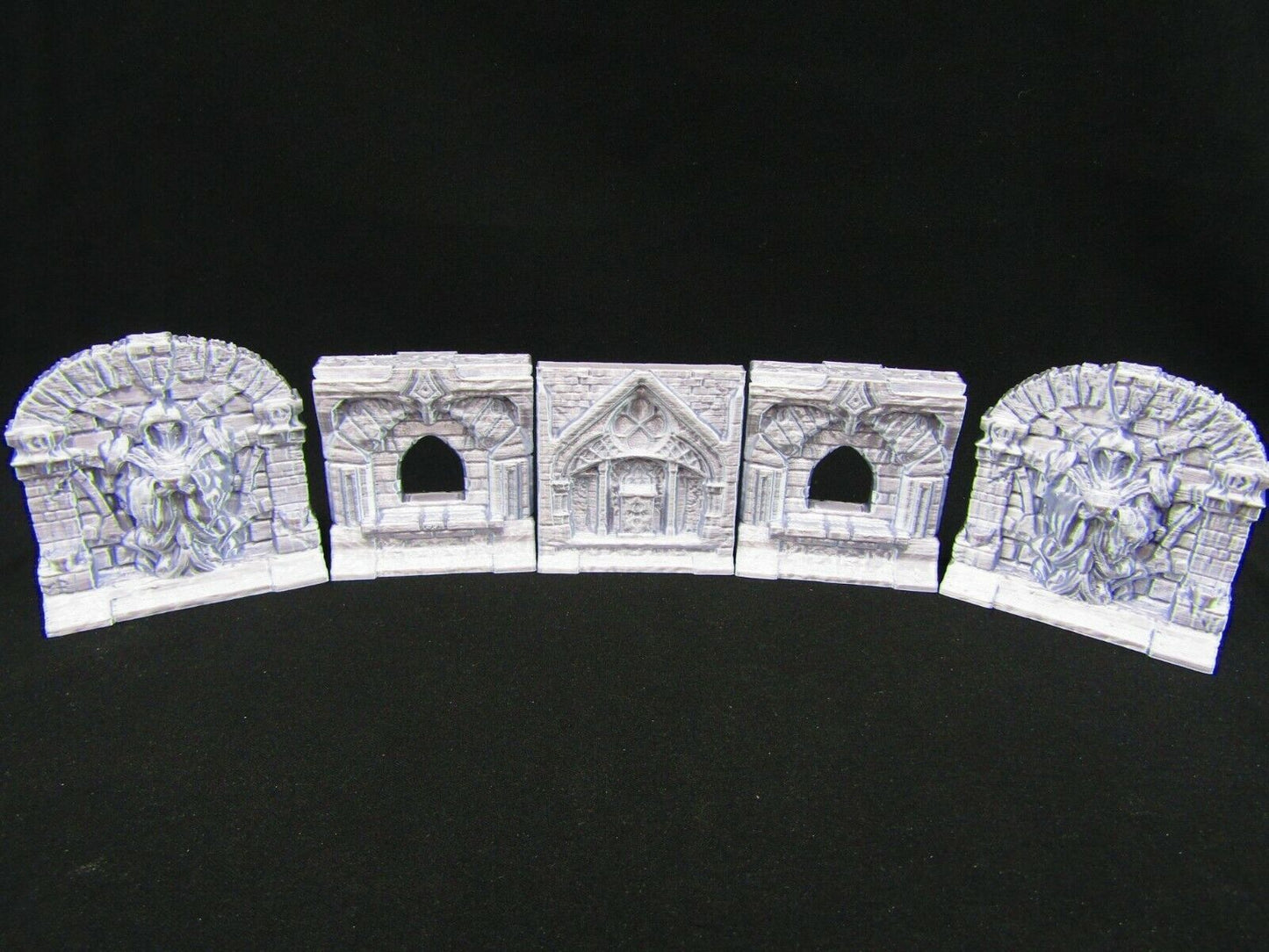 Religious Holy Chapel Church Wall Features Scatter Terrain Scenery 3D Printed